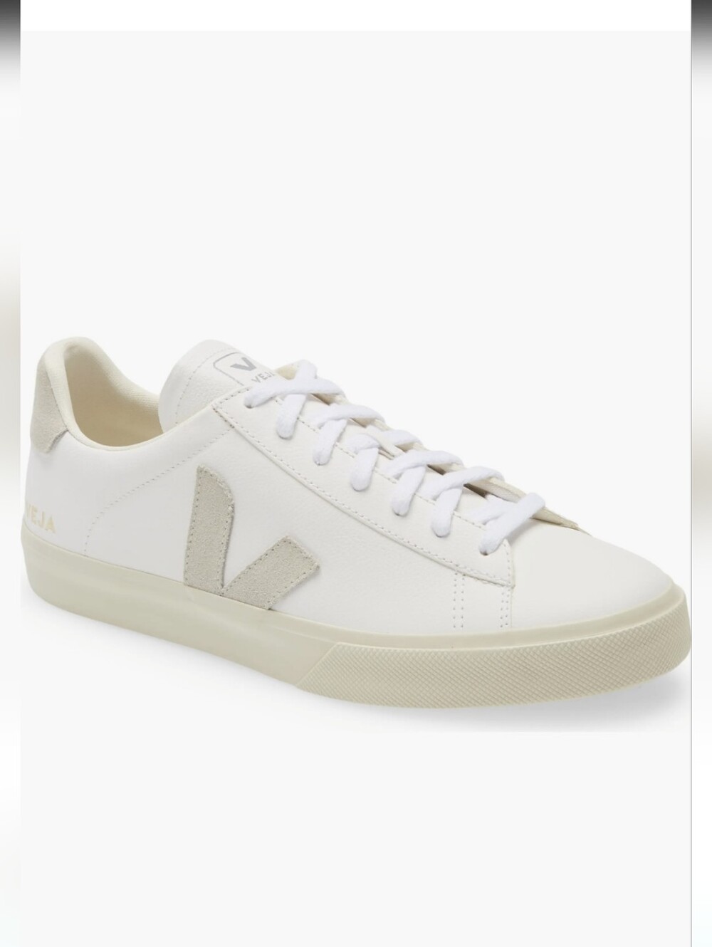 Men's Veja Campo Sneaker In Extra White Neutral